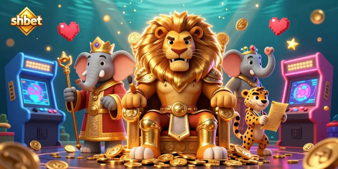 Experience thrilling gameplay with shbet in this vibrant 3D casino world featuring iconic characters and gaming machines.