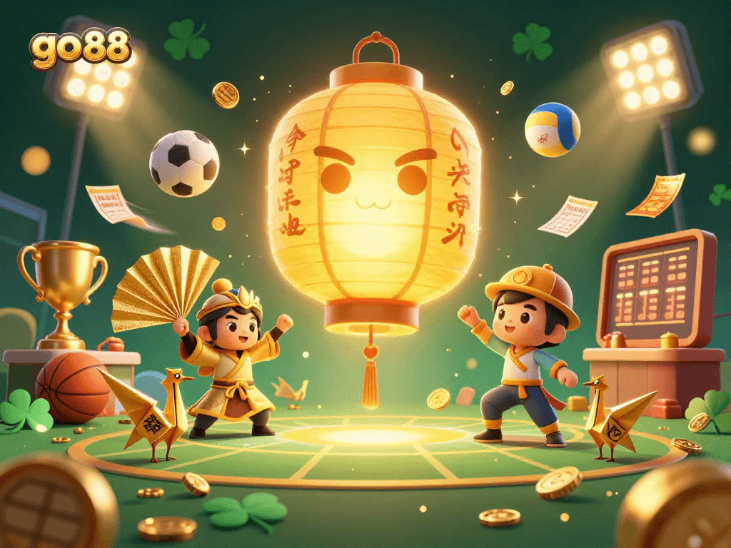 Experience big wins at go 88 with vibrant casino elements and dynamic sports visuals