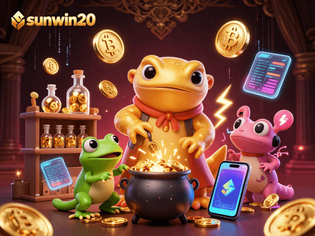 Experience vibrant thrills with the sunwin20 casino, featuring golden alchemical transmutations and blockchain magic.