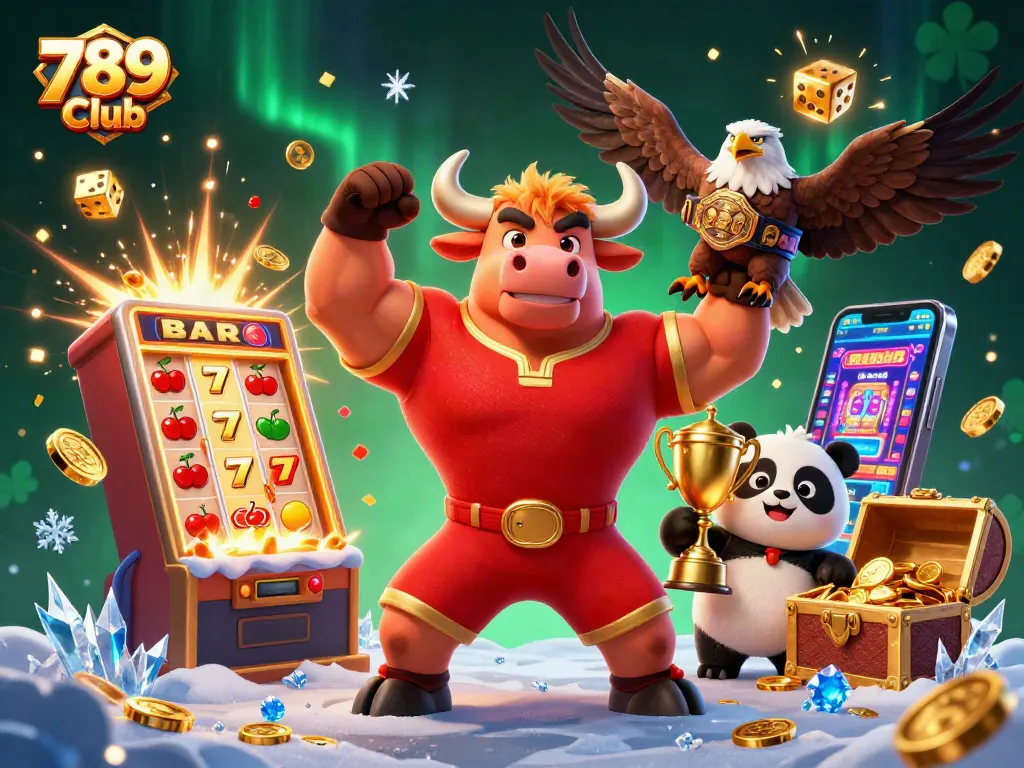 Experience thrilling wins at 789 Club with dynamic gaming elements symbolizing excitement.
