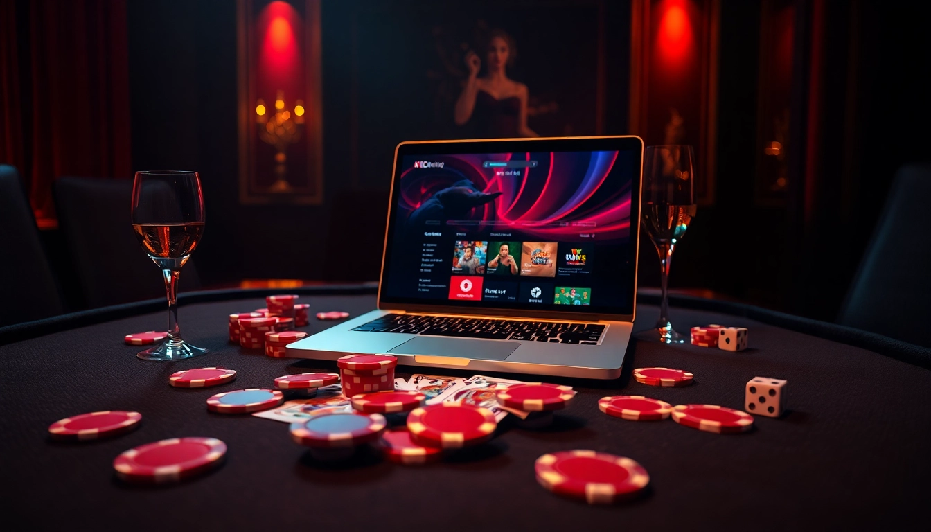 Engage in thrilling online gambling experiences at https://kjc.uk.com/ with luxurious casino setups and flashy poker chips.