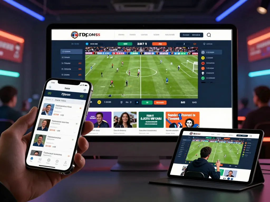 Engaged users on OKFUN betting platform with dynamic football odds and user-friendly interface.