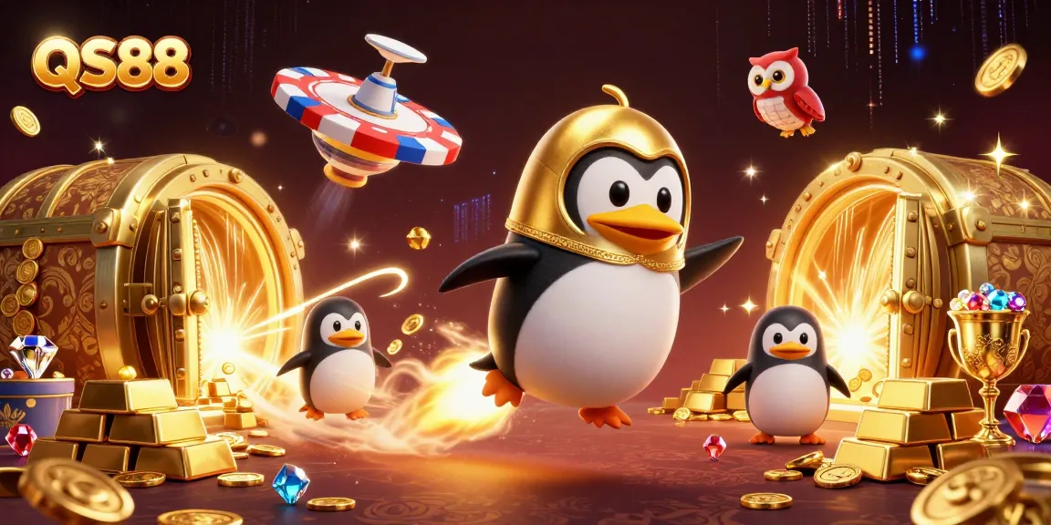 Experience thrilling wins with QS88 at a vibrant casino world, featuring diverse games and golden opportunities.