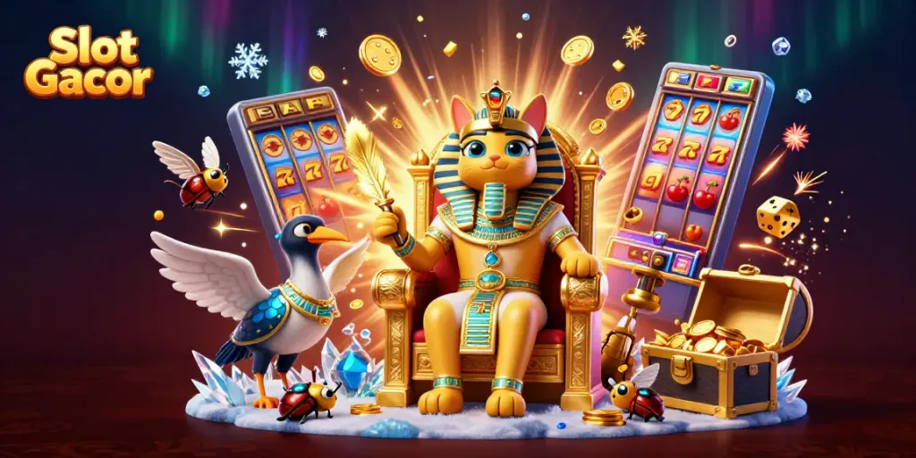 Mainkan Slot Gacor dengan keseruan jackpot besar dan fitur menarik dalam ilustrasi interaktif.