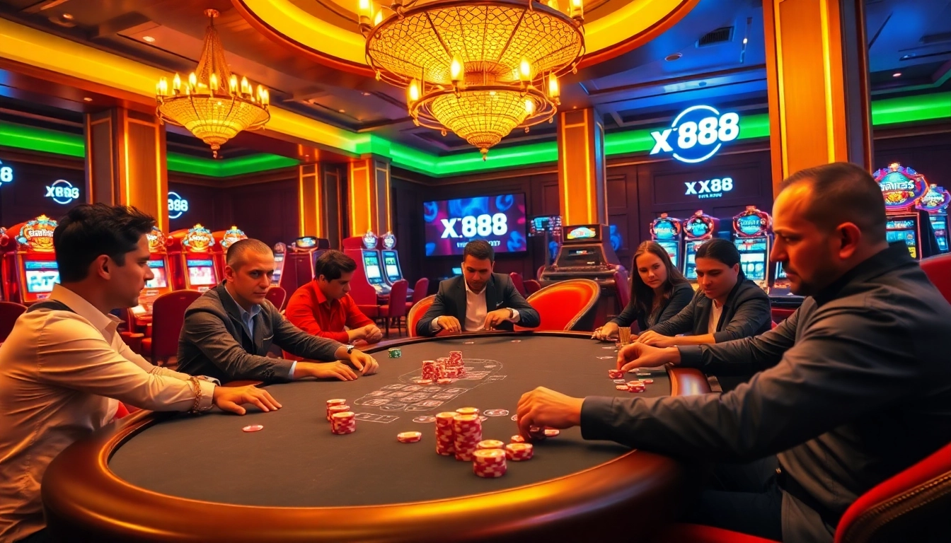 Experience high-stakes poker at xx88 pro with vibrant gameplay and exciting casino elements.