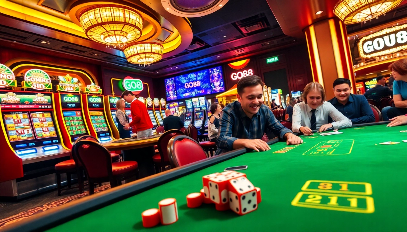 Experience the thrill of GO88 with vibrant casino games and exciting wins.