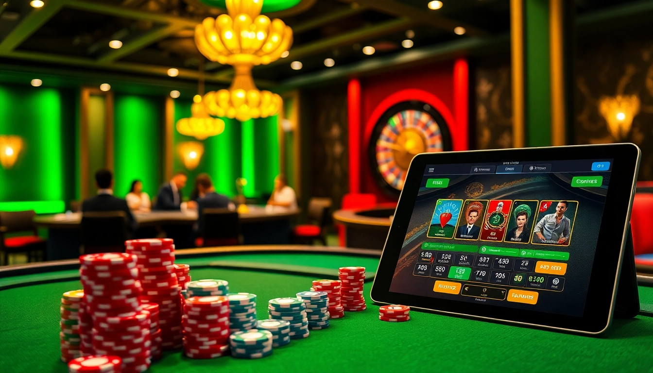Experience thrilling casino action with https://f168.tools/ featuring poker tables and spinning roulette wheels.