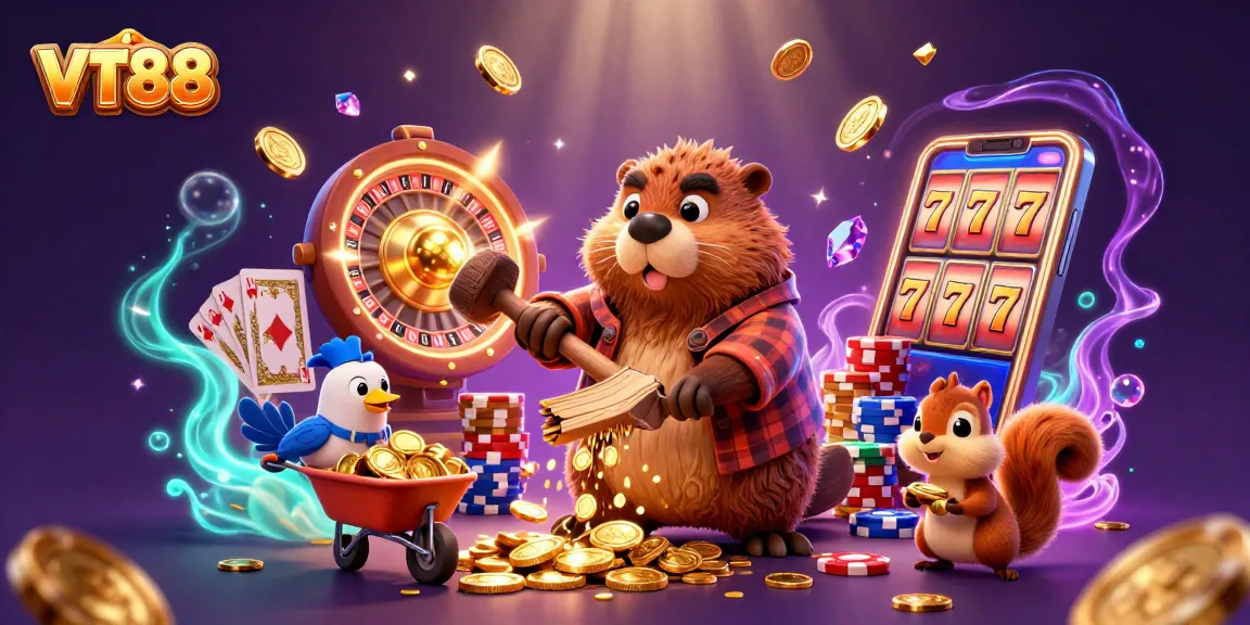 VT88 reveals exciting online slot gaming with vibrant, gold-rich visuals and engaging characters.